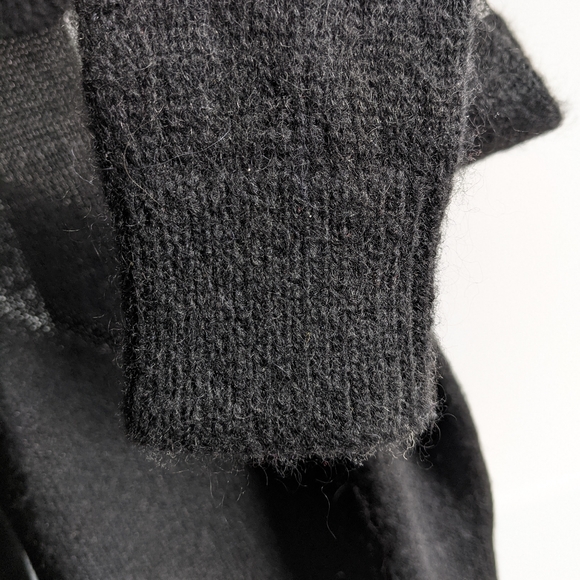 Rag & Bone black wool sweater with sheer detail - Picture 5 of 13